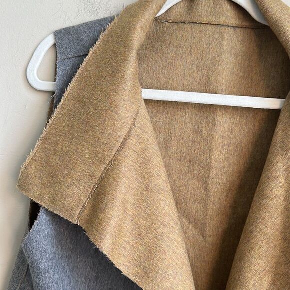 Kal Rieman Reversible Wool Vest S - Picture 2 of 7